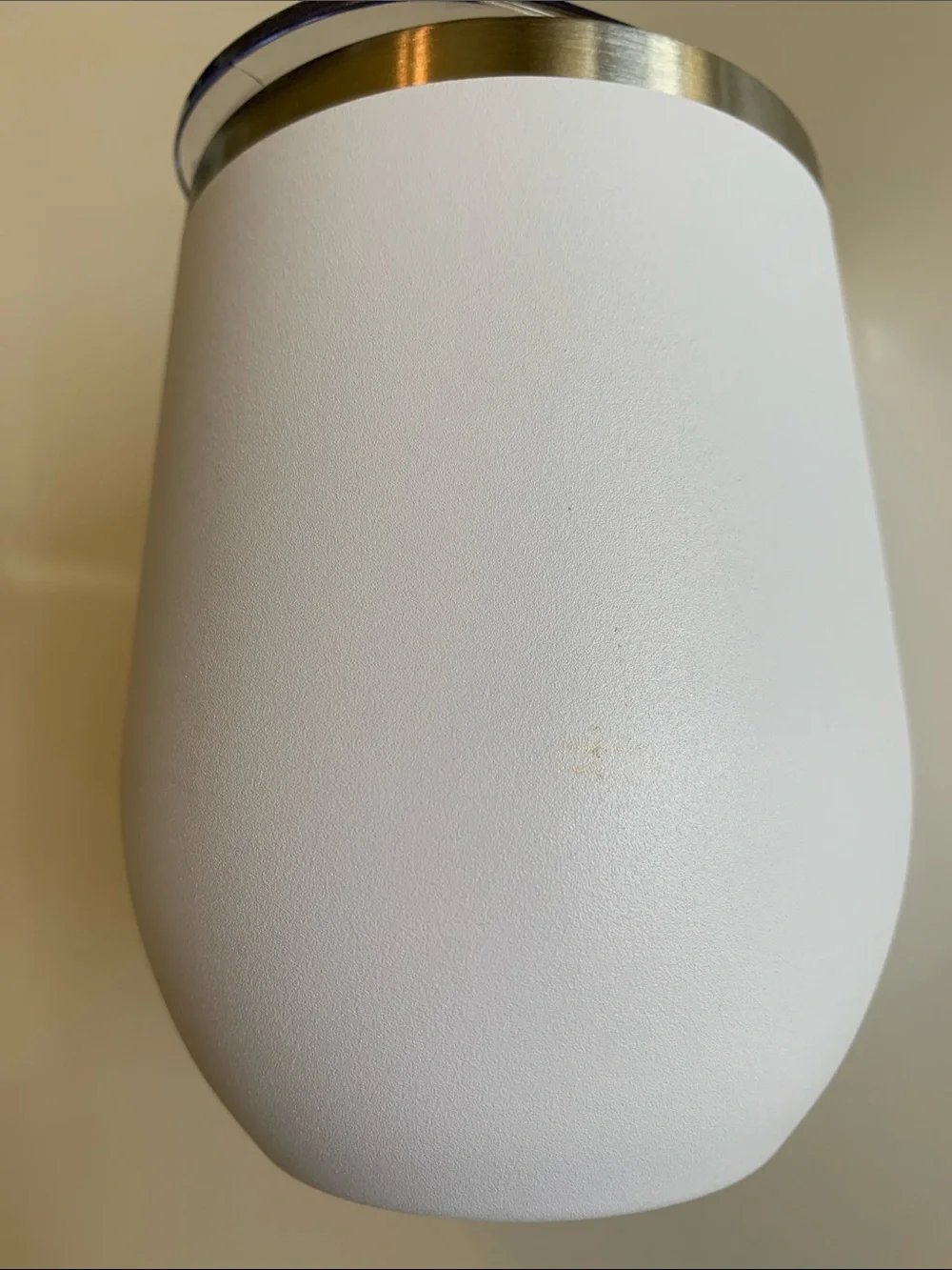 Burn Boot Camp Insulated White Stainless Steel Tumbler